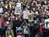 صور.. مظاهرات بالسويد احتجاجا على بيع المهاجرين فى ليبيا