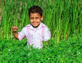 صورة اليوم.. اضحك يا صبى واملأ الدنيا براح