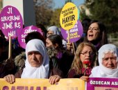 صور.. مظاهرات نسائية فى المدن التركية للمطالبة بتعزيز حقوق المرأة