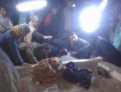 صور.. تشييع جنازة مدير مدرسة فى أحداث الروضة بمسقط رأسه فى الفيوم