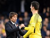 كونتى يحذر تشيلسى من رحيل البلجيكى كورتوا 