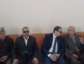 وزير القوى العاملة يقدم واجب العزاء فى شهداء مسجد الروضة.. صور