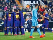 شاهد.. برشلونة يخطف نقطة ثمينة من فالنسيا ويحتفظ بصدارة الدورى الإسبانى