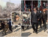 حملة مكبرة لإزالة التعديات على أراضى السكة الحديد بالعياط