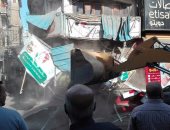 إزالة 40 حالة إشغال طريق فى حملة إشغالات بمركز فارسكور بدمياط