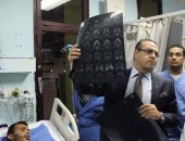 رئيس جامعة المنصورة: حالة مصاب مسجد الروضة تتحسن