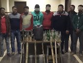 ضبط 8 بلطجية استأجرهم عاطل لفرض سيطرته على قطعة أرض بالسنطة