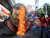 احتجاجات فى الفلبين ضد تشكيل الرئيس دوتيرى حكومة ثورية