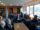 وزير النقل ومهاب مميش يلتقيان أمين عام المنظمة البحرية الدولية بلندن