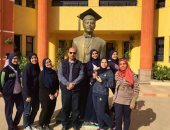 صور.. تصعيد مشاريع 6 طلاب فى مسابقة ISEF و 3 فى تنس الطاولة بكفر الشيخ