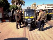 صور .. محافظ سوهاج : ضبط 22 توك توك غير مرخص بمركز المراغة