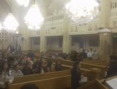 صور.. المئات يحضرون أول قداس بكنيسة مارجرجس طنطا بعد 7 أشهر من تفجيرها