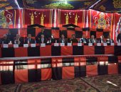 محافظ المنيا ومدير الأمن يشهدان جلسة صلح بين 3 عائلات بملوى