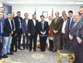 محافظ البحيرة تلتقى المجلس الجديد لنادى دمنهور لمناقشة مطالبهم