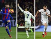 ميسي يتزعم هدافى مجموعات دورى أبطال أوروبا.. ورونالدو وصيفاً