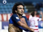 عمرو وردة يسجل فى تقدم أتروميتوس على أبولون سميرنيس بالشوط الأول