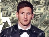 ميسي يحصل على مليون و350 ألف يورو فى الأسبوع مع برشلونة