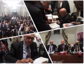 وزراء ومثقفون وسياسيون فى حفل توقيع مذكرات محمد سلماوى بقصر عائشة فهمى