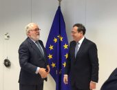 وزير البترول يبحث مع مفوض الاتحاد الأوروبى التعاون المشترك فى مجالات الطاقة