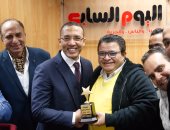 صور.. "اليوم السابع" يكرم المخرج خالد جلال وأبطال "سلم نفسك"
