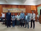 رئيس جامعة أسيوط يتفقد معمل المناخ بدعم من الهيئة الألمانية للتبادل العلمى