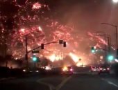 كاليفورنيا تحترق.. النيران تجتاح الولاية الأمريكية والطائرات تحاول إخمادها (صور)