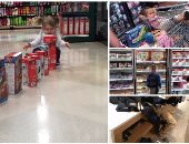 فكرى قبل ما تاخديهم معاكى.. أمهات يشاركن صور كوارث أطفالهن أثناء التسوق