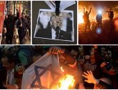 صور العالم هذا المساء.. انتفاضة فلسطينية فى وجه الاحتلال.. مظاهرات بمدن عربية وإسلامية احتجاجا على قرار ترامب بشأن القدس.. النيران تحرق الأخضر واليابس بكاليفورنيا.. واليونانيون يحتجون على زيارة أردوغان لبلادهم