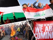 الأرض تنتفض لنصرة فلسطين بشعار "القدس عربية".. مسيرات احتجاجية تجوب دول العالم اعتراضا على الاعتراف بالقدس عاصمة لإسرائيل.. ومظاهرات بالعراق والهند وباكستان وإندونيسيا.. وترامب يستفز المسلمين: وفيت بوعدى