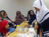 سيدات أسوان يشاركن في  ورش تصنيع "حلوي المولد"  بقصور الثقافة