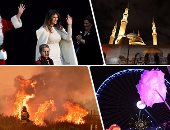 صور.. العالم هذا الصباح.. مهرجان الأضواء فى باريس يبهر آلاف الزائرين.. بيروت تتضامن مع الأقصى بإنارة مسجد الأمين وكاتدرائية مارجرجس.. أمريكا تفشل فى إخماد حرائق كاليفورنيا والنيران تبتلع منازل السكان