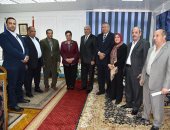 صور.. محافظ البحيرة تستقبل نائب وزير الزراعة لمناقشة المشروعات التنموية