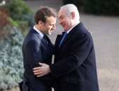 الرئيس الفرنسى يلتقى نتنياهو بقصر الإليزيه فى أعقاب الأزمة بشأن القدس