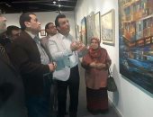 افتتاح معرض " فن وإبداع" بقاعة آدم حنين بالهناجر