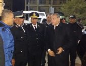 مدير أمن السويس يتفقد الخدمات المكلفة بتأمين مباراة الأهلى والمقاصة