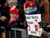 جماهير مانشستر يونايتد تنتظر معجزة من "بابا نويل" أمام سيتى