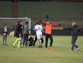 صور.. المقاصة يوقف انتصارات الأهلى ويهزمه 2/3