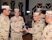 فيديو..وزير الدفاع يلتقى ضباط المنطقة الجنوبية ويؤكد: استقرار الوطن مسئولية كل مصرى 
