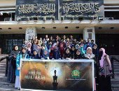 صور.. دار الكتب تستقبل طلاب إندونيسيا فى مصر 