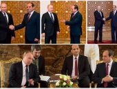 بعد قليل.. الرئيس السيسى وبوتين يشهدان توقيع اتفاقيات بقصر الاتحادية 