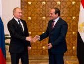 بدء المباحثات بين الرئيس السيسى وبوتين بقصر الاتحادية