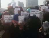 صور .. طالبات جامعة الزقازيق يتظاهرن للتضامن مع "الأقصى" بالشرقية