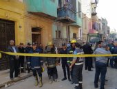 فرض كردون أمني بمحيط 4 منازل تصدعت وأوشكت على الانهيار في أسيوط