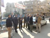مدير أمن المنيا يتفقد الخدمات المعينة على المحكمة