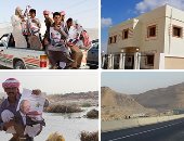 صور.. العاصمة الإدارية تنعش بدو السويس اقتصاديا..5 آلاف فرصة عمل في المشروعات..الطرق جديدة والقضاء على البطالة ينعكس على جبال عتاقة والعين السخنة..شيخ بدو السخنة:مشروعات الرئيس الجديدة أعادت الحياة للشباب