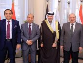 رئيس مجلس الدولة يستقبل سفير البحرين بالقاهرة