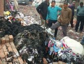 صور.. الحماية المدنية بالقليوبية تسيطر على حريق كسارة بلاستيك بالخانكة