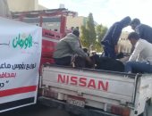 تسليم 225 رأس أغنام للأسر فى قرية الروضة بشمال سيناء.. صور 