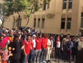 انطلاق الماراثون الرياضى لجامعة مصر للعلوم والتكنولوجيا للتنديد بالعنف ضد المرأة