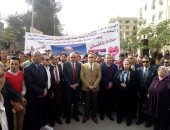 تظاهر طلاب جامعتى الأزهر فرع طنطا والمنصورة للتنديد بقرار ترامب بشأن القدس